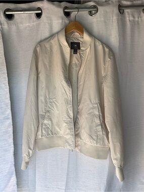 H&M Light Cream Bomber Jacket